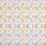 Tissu enduit hydrofuge multicolore éclaboussures - Ribes y Casals