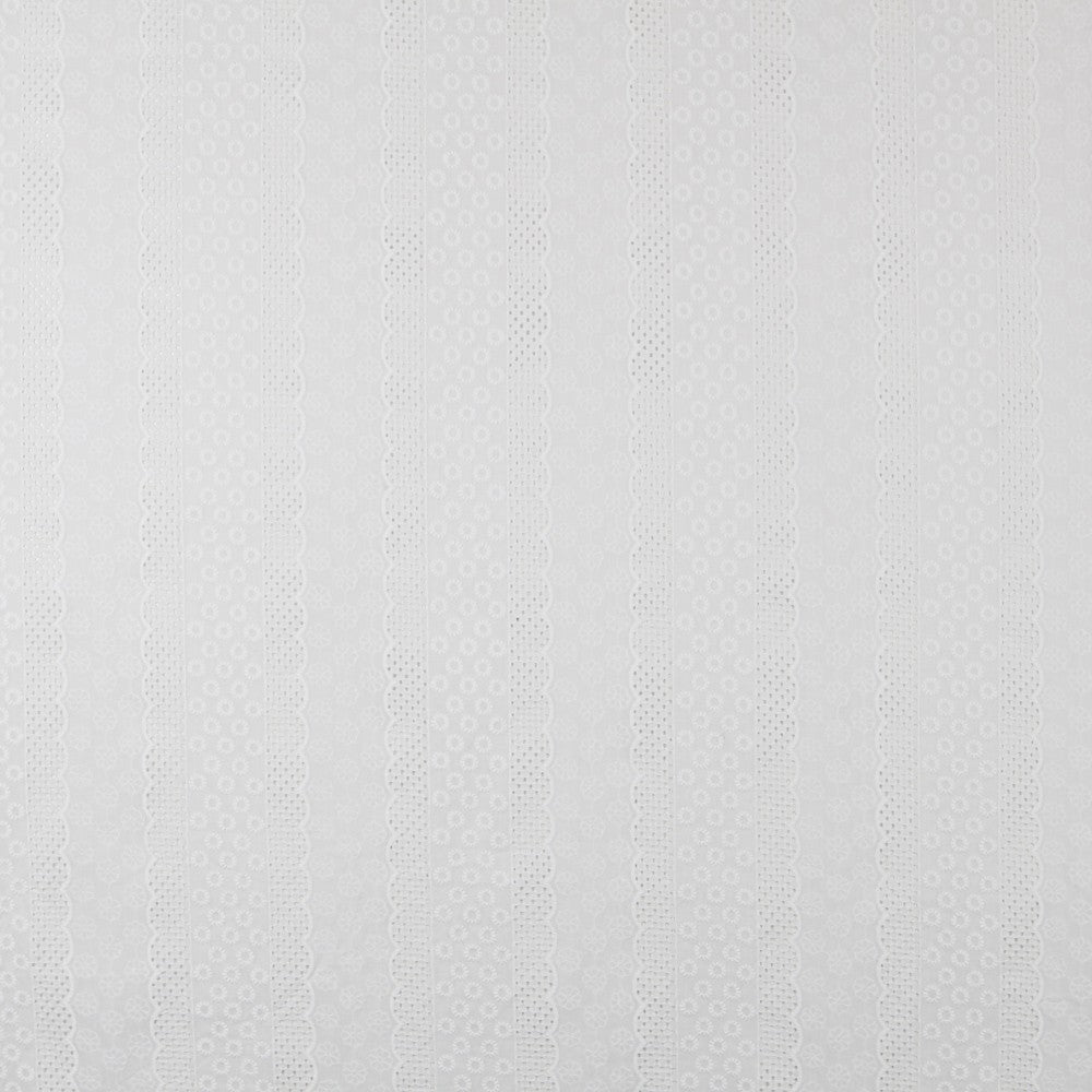 Tissu Broderie Anglaise Naturel Blanc - Ribes y Casals