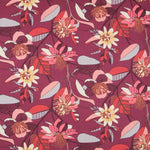 Toile Panama Hibscus Violet - Ribes y Casals