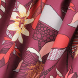 Toile Panama Hibscus Violet - Ribes y Casals