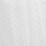 Organza Polyester Plumeti Blanc - Ribes y Casals