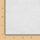 Organza Polyester Plumeti Blanc - Ribes y Casals