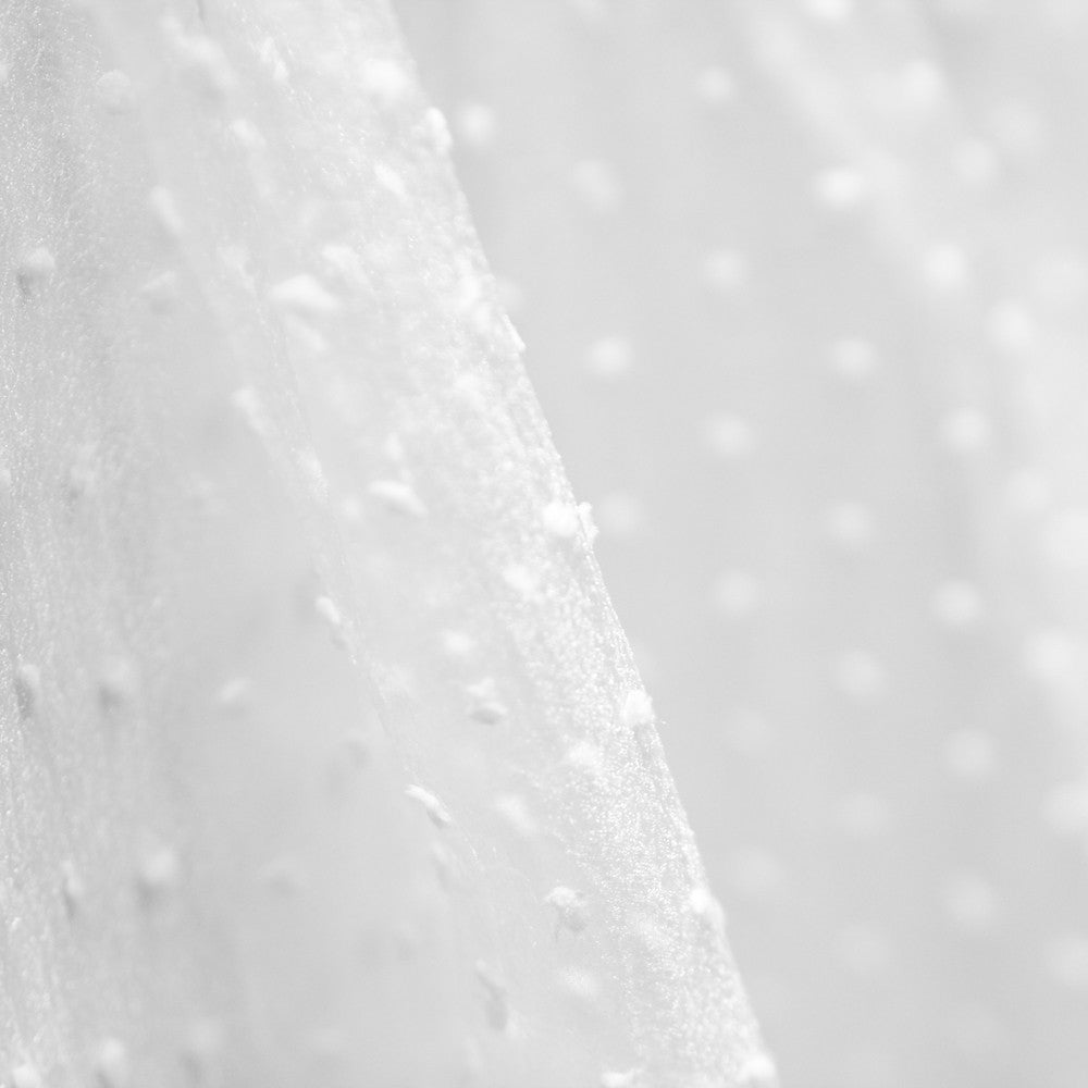 Organza Polyester Plumeti Blanc - Ribes y Casals