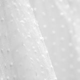 Organza Polyester Plumeti Blanc - Ribes y Casals