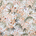 Viscose Mode Tropicale Bleu Clair - Ribes y Casals