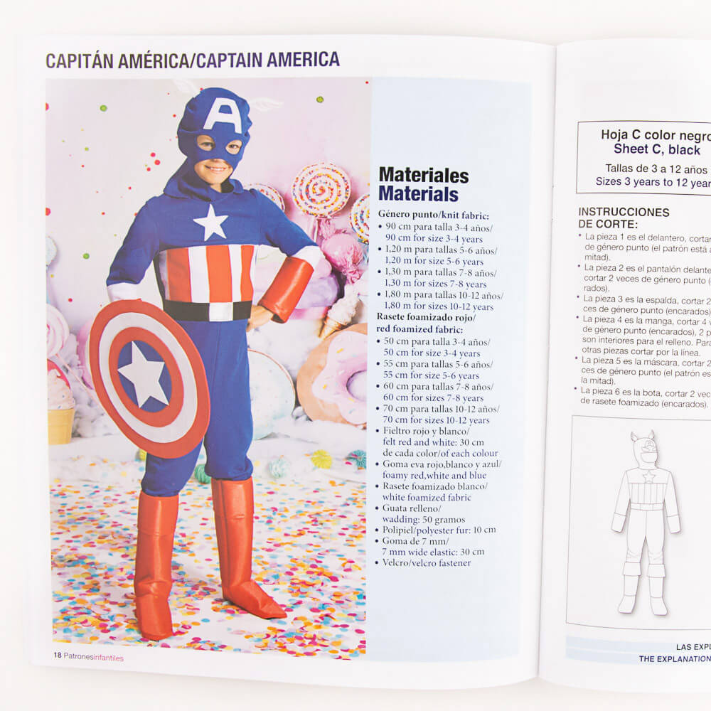 Patrons de costumes spéciaux Nº21 - Ribes y Casals