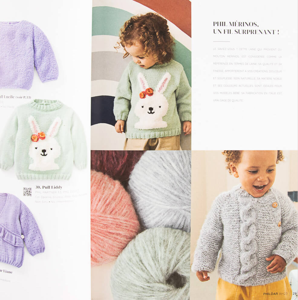 Phildar Baby Yarn Magazine - Ribes y Casals