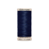 Fil à matelasser et patchwork Gütermann 200 m bleu marine 5322 - Ribes y Casals