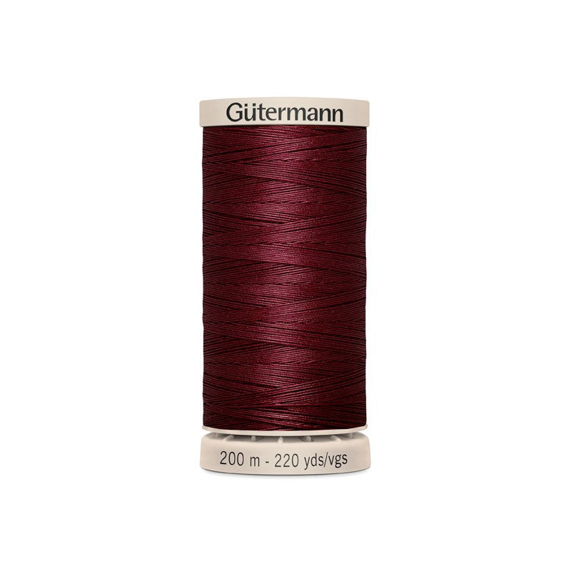 Fil à matelasser et patchwork Gütermann 200 m grenat 2833 - Ribes y Casals