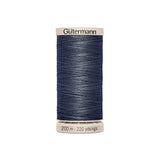 Fil à matelasser et patchwork Gütermann 200 m gris plomb 5114 - Ribes y Casals