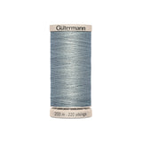 Fil à matelasser et patchwork Gütermann 200 m gris argenté 6506 - Ribes y Casals