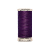 Fil à matelasser et patchwork Gütermann 200 m violet 3832 - Ribes y Casals