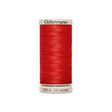 Fil à matelasser et patchwork Gütermann 200 m rouge 1974 - Ribes y Casals