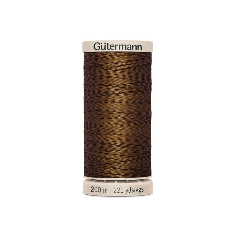 Fil à matelasser et patchwork Gütermann 200 m marron 1633 - Ribes y Casals