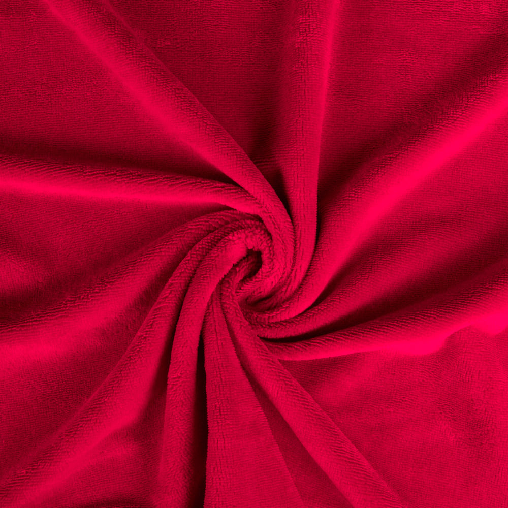 Tissu Éponge Bambou Rouge - Ribes y Casals