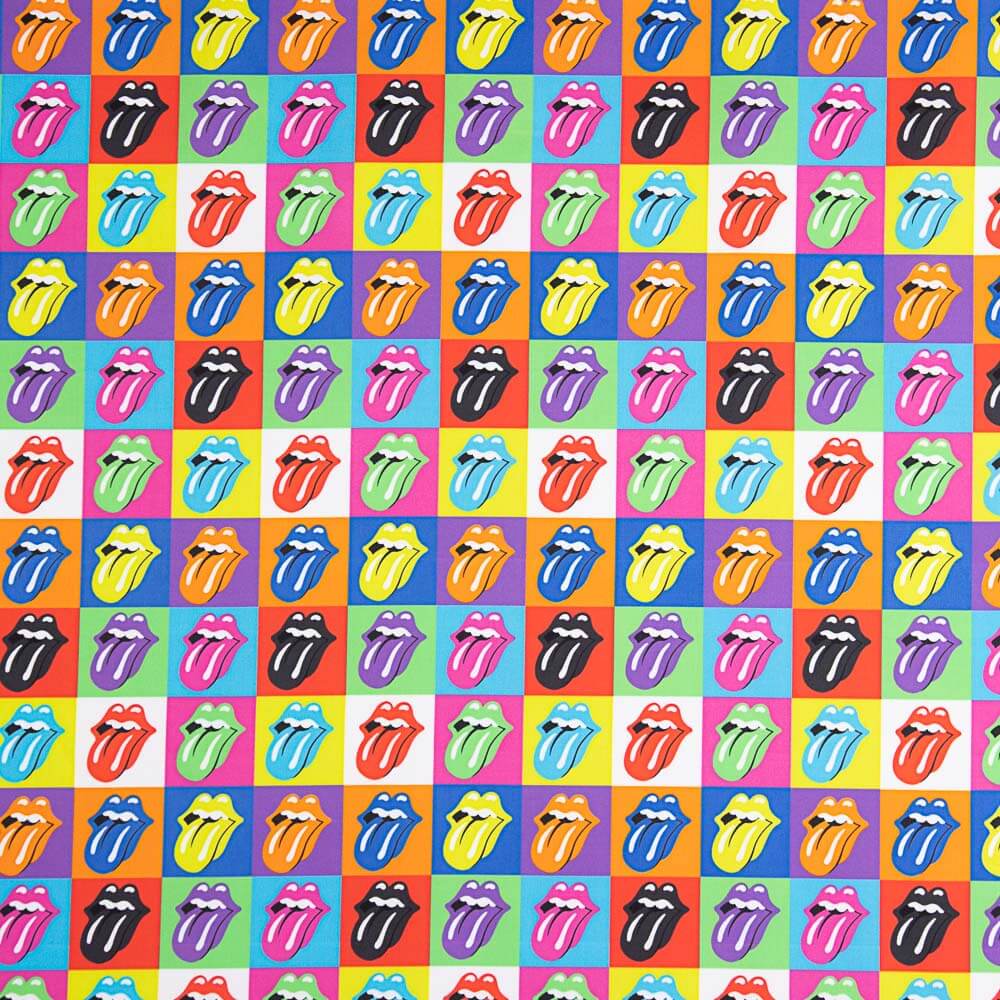 Popeline Coton Rolling Pop Art - Ribes y Casals