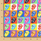 Popeline Coton Rolling Pop Art - Ribes y Casals