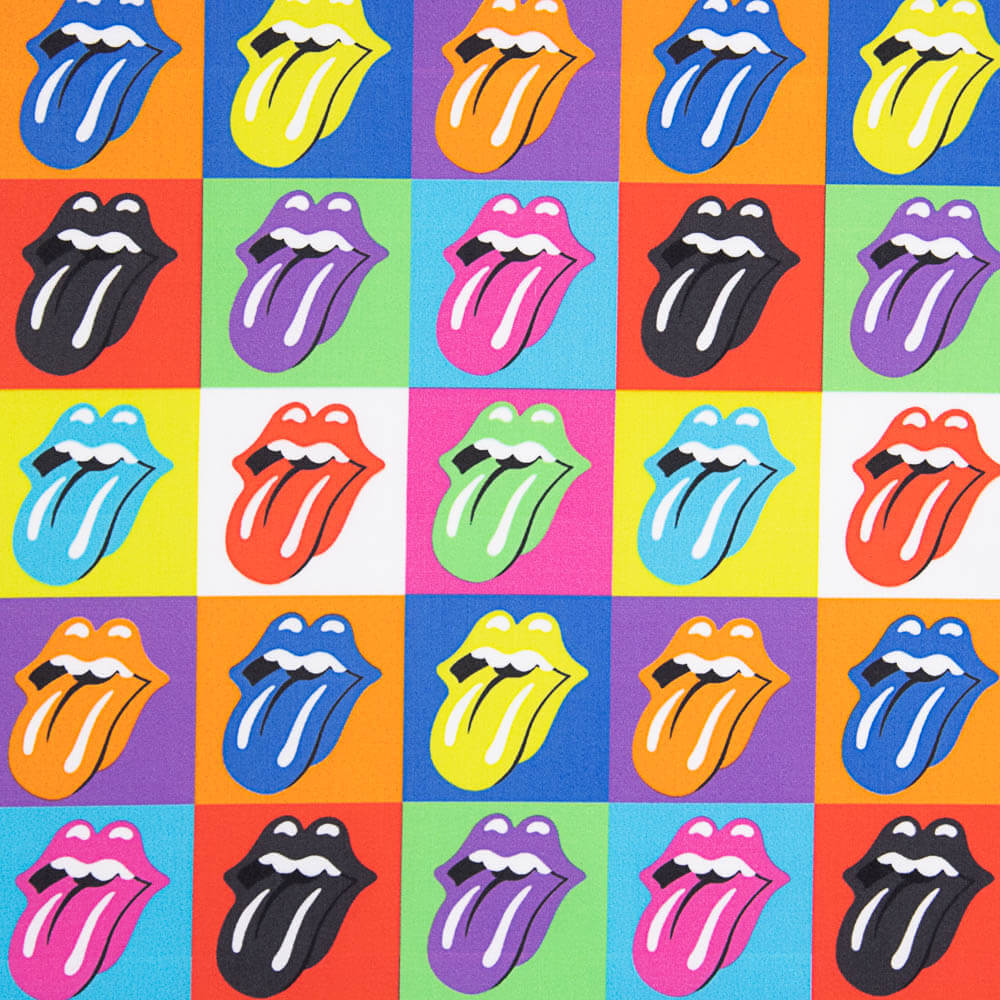 Popeline Coton Rolling Pop Art - Ribes y Casals