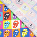 Popeline Coton Rolling Pop Art - Ribes y Casals