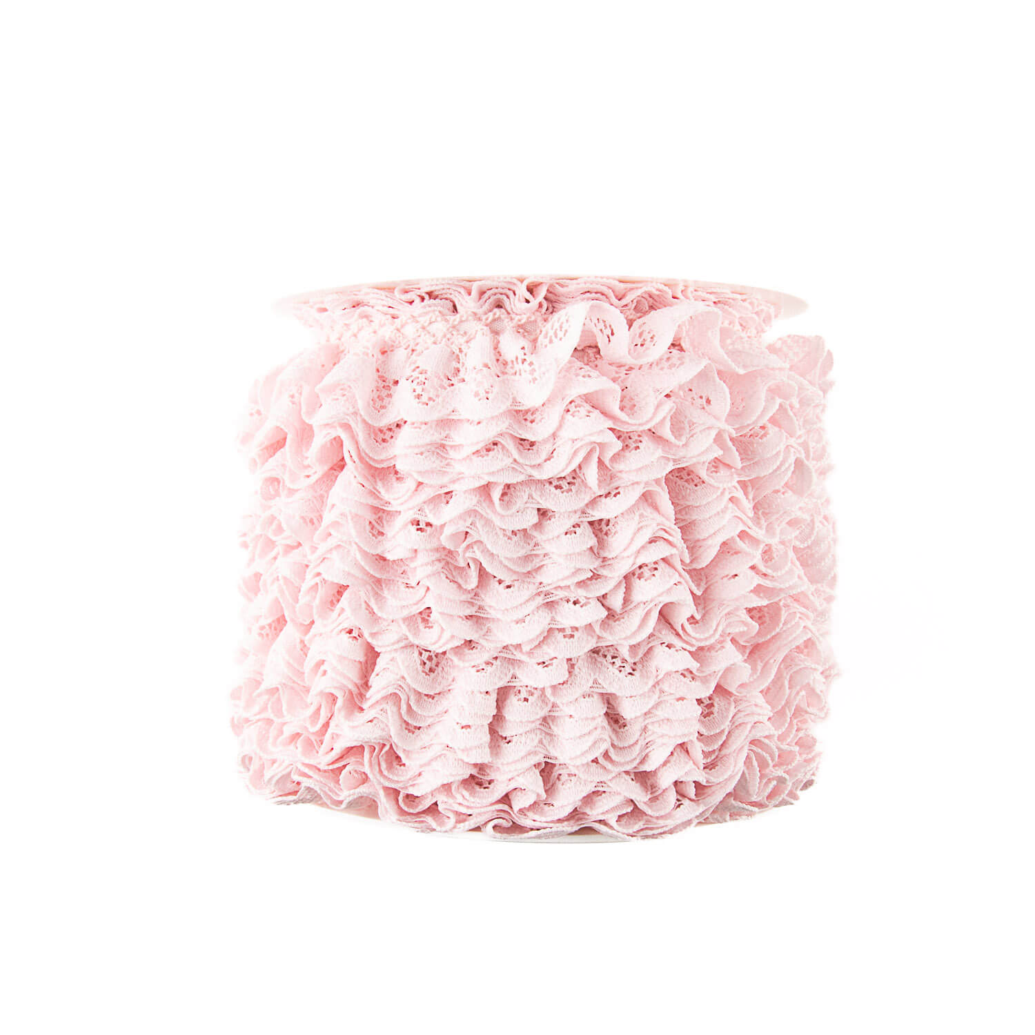 Bande de dentelle rose douce 22 mm - Ribes y Casals