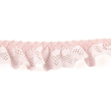 Bande de dentelle rose douce 22 mm - Ribes y Casals