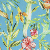 Tissu Rustique Tropical Turquoise - Ribes y Casals