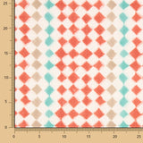 Toile Mosaïque Rouge - Ribes y Casals