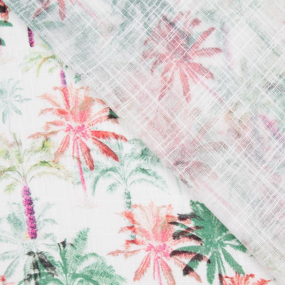 Coton Rustique Hawaii Corail - Ribes y Casals