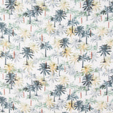 Coton Rustique Palmiers Vert Forêt - Ribes y Casals