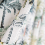 Coton Rustique Palmiers Vert Forêt - Ribes y Casals