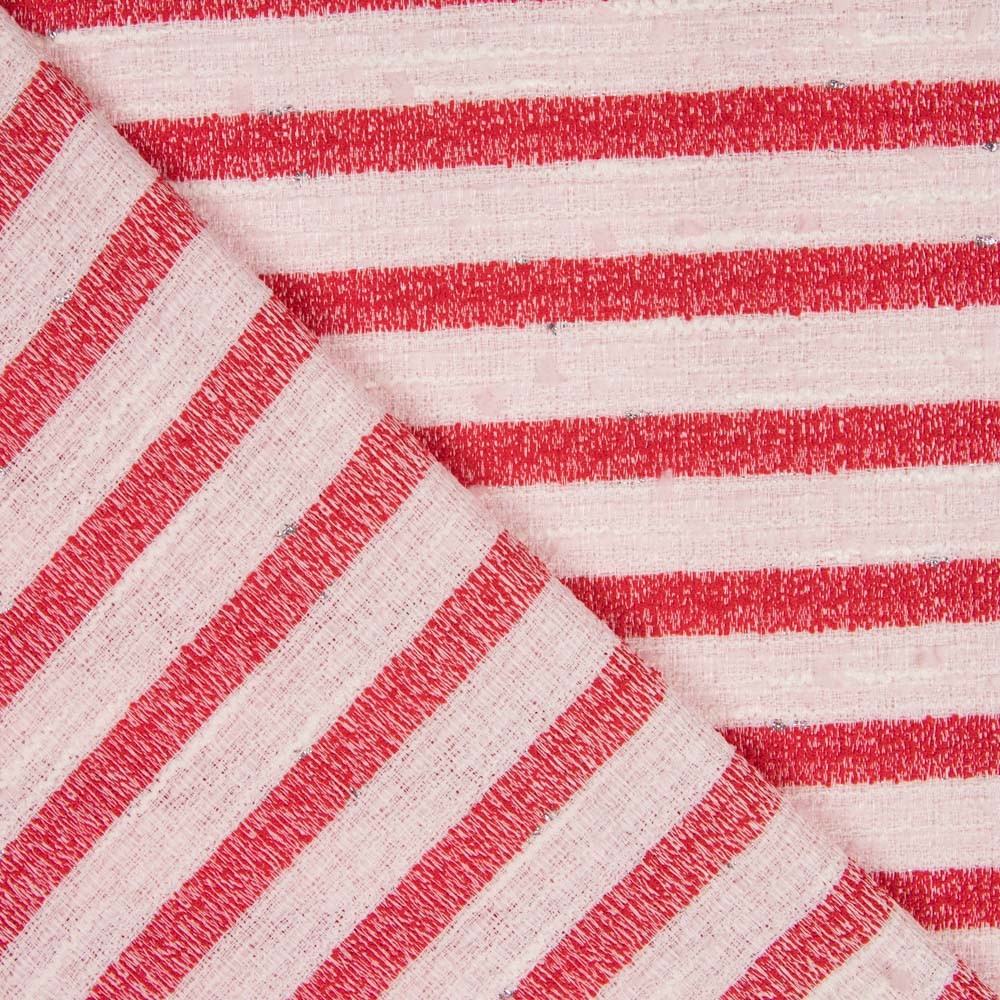 Tissu Rustique Inscriptions Rouges - Ribes y Casals