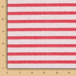 Tissu Rustique Inscriptions Rouges - Ribes y Casals