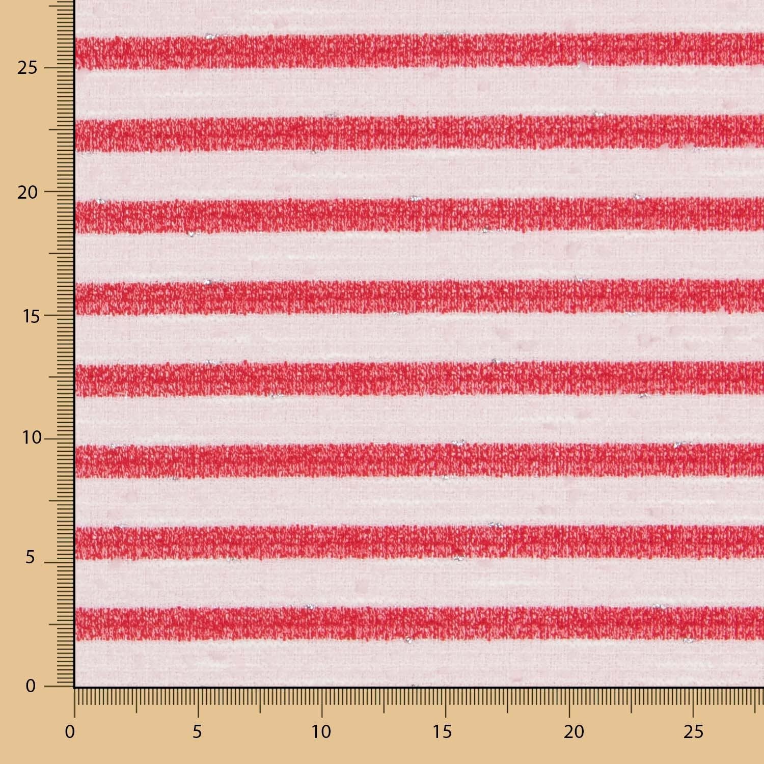Tissu Rustique Inscriptions Rouges - Ribes y Casals