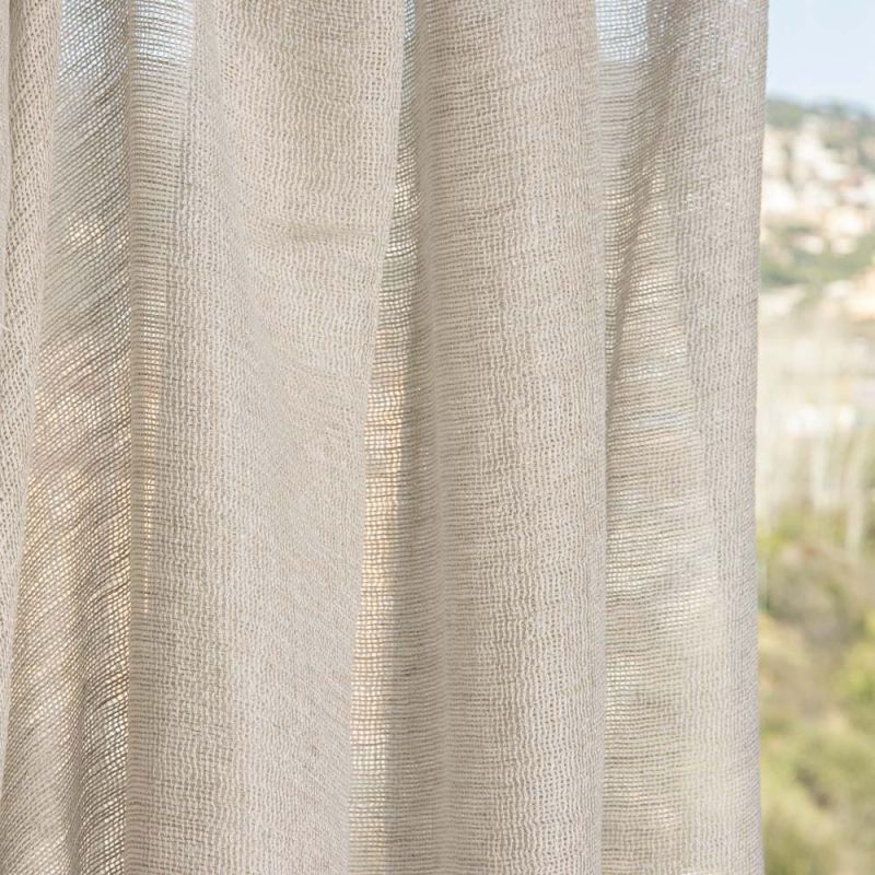Confection Rideau froncé en gaze de lin haut de gamme - Ribes y Casals