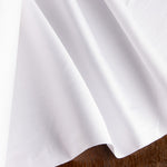 Drap coton polyester 250 fils blanc - Ribes y Casals