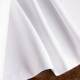 Drap coton polyester 250 fils blanc - Ribes y Casals