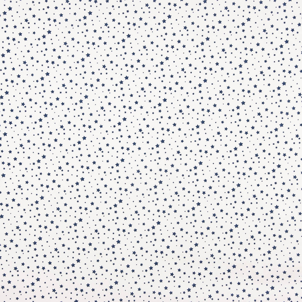 Feuille imprimée étoiles bleues - Ribes y Casals