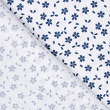 Drap Imprimé Fleurs Marine - Ribes y Casals