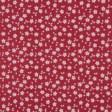 Drap Imprimé Fleurs Grenat - Ribes y Casals