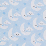 Drap Imprimé Lune Bleu - Ribes y Casals