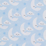Drap Imprimé Lune Bleu - Ribes y Casals