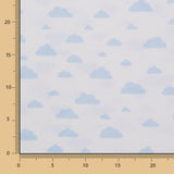 Drap Imprimé Nuages Bleu - Ribes y Casals