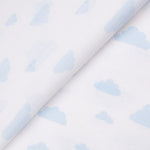 Drap Imprimé Nuages Bleu - Ribes y Casals