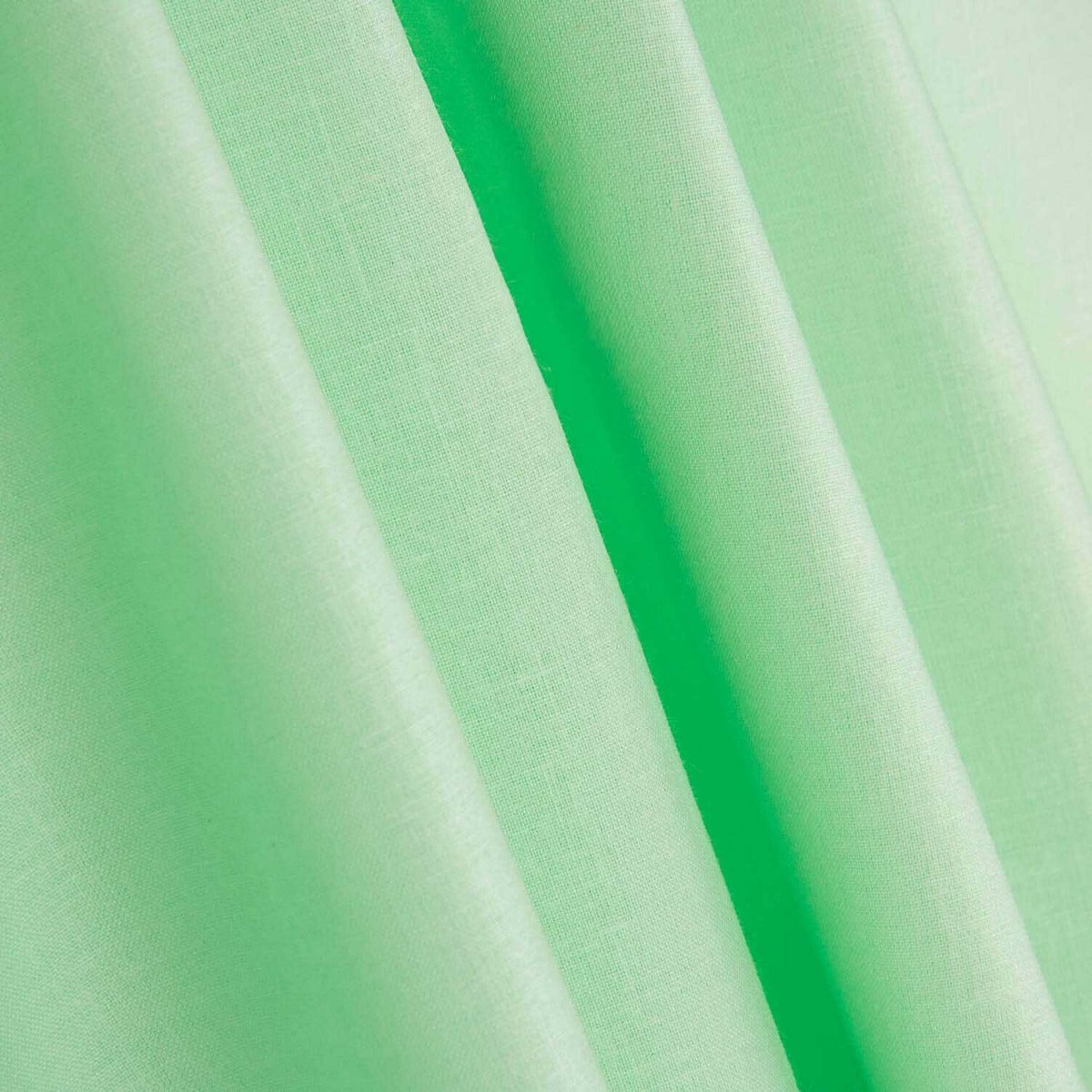 Tissu en coton mélangé vert (270 cm) - Ribes y Casals