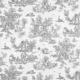 Drap Toile de Jouy Gris - Ribes y Casals