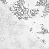 Drap Toile de Jouy Gris - Ribes y Casals