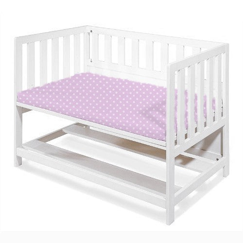 Drap Berceau à Pois Fond Rose - Ribes y Casals