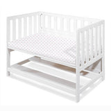 Drap Berceau à Pois Rose - Ribes y Casals