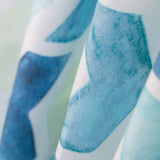 Drap Imprimée Zigzag Bleu - Ribes y Casals