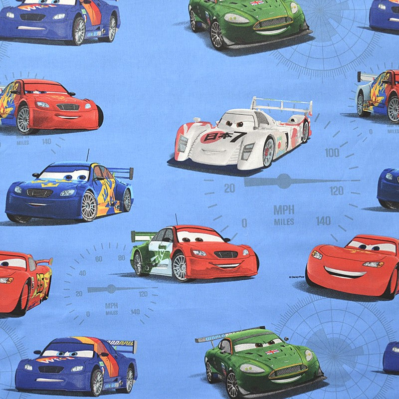 Draps Cars Disney Bleu - Ribes y Casals